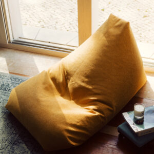 Puff Gigante Braga Mostaza - Imagen 3