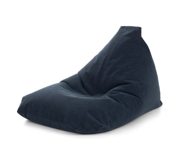 Puff Mediano Sado Azul Oscuro
