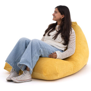 Puff Gigante Coimbra Amarillo - Imagen 3