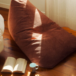 Puff Gigante Rosa Coral - Imagen 3