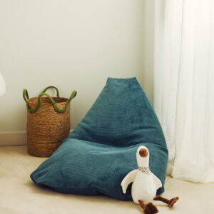 Puff Mediano Coimbra Azul Navy - Imagen 4