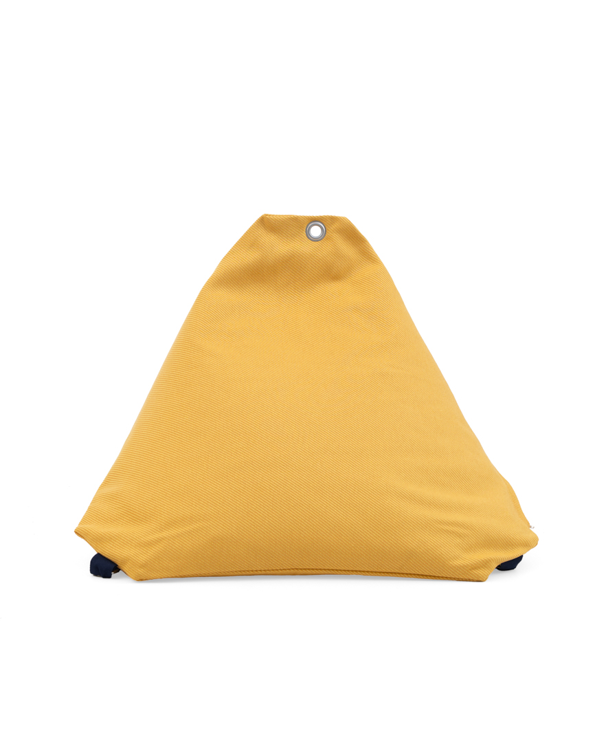 Puff de Playa Baleal Amarillo - Imagen 2