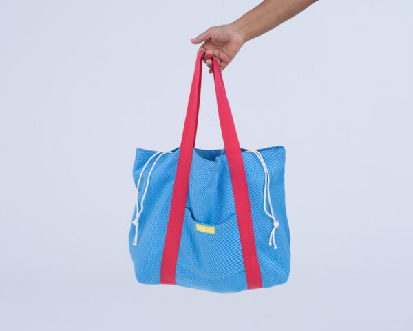 Bolsa de Playa Baleal Azul