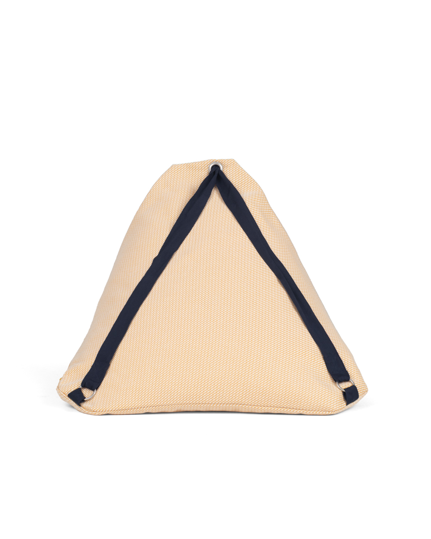 PUFF DE PLAYA ESPICHEL AMARILLO